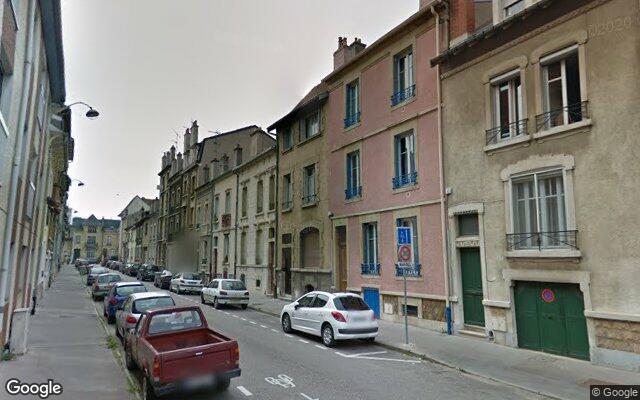 Façade : 45 rue Général Custine, Nancy