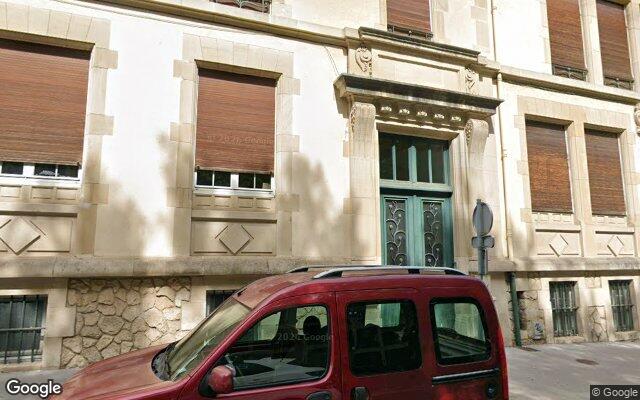 Façade : 58 rue Henri Deglin, Nancy