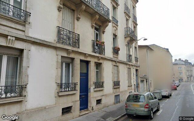 Façade : 44 rue Jean Lamour, Nancy