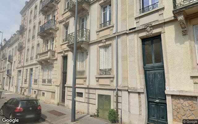 Façade : 45 rue Sigisbert Adam, Nancy